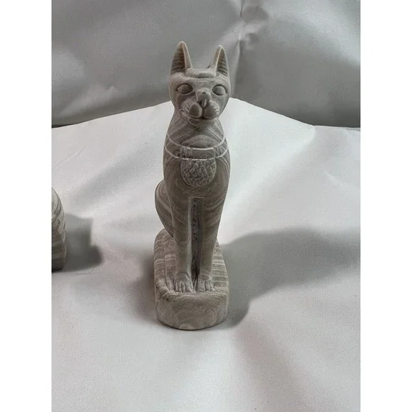 2 of Egyptian Totem‎ Stone Paperweight Desk shelf Decor - Picture 7 of 12